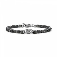Bracciale Maria Cristina Sterling Uomo Ematite in Argento G1956 - G1956